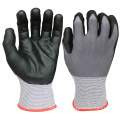 High Grip Oil Proof 15G Nylon spandex nahtloser Mikroschaum Flex Nitril Palmbeschichtete Industriesicherheit Handschuhe